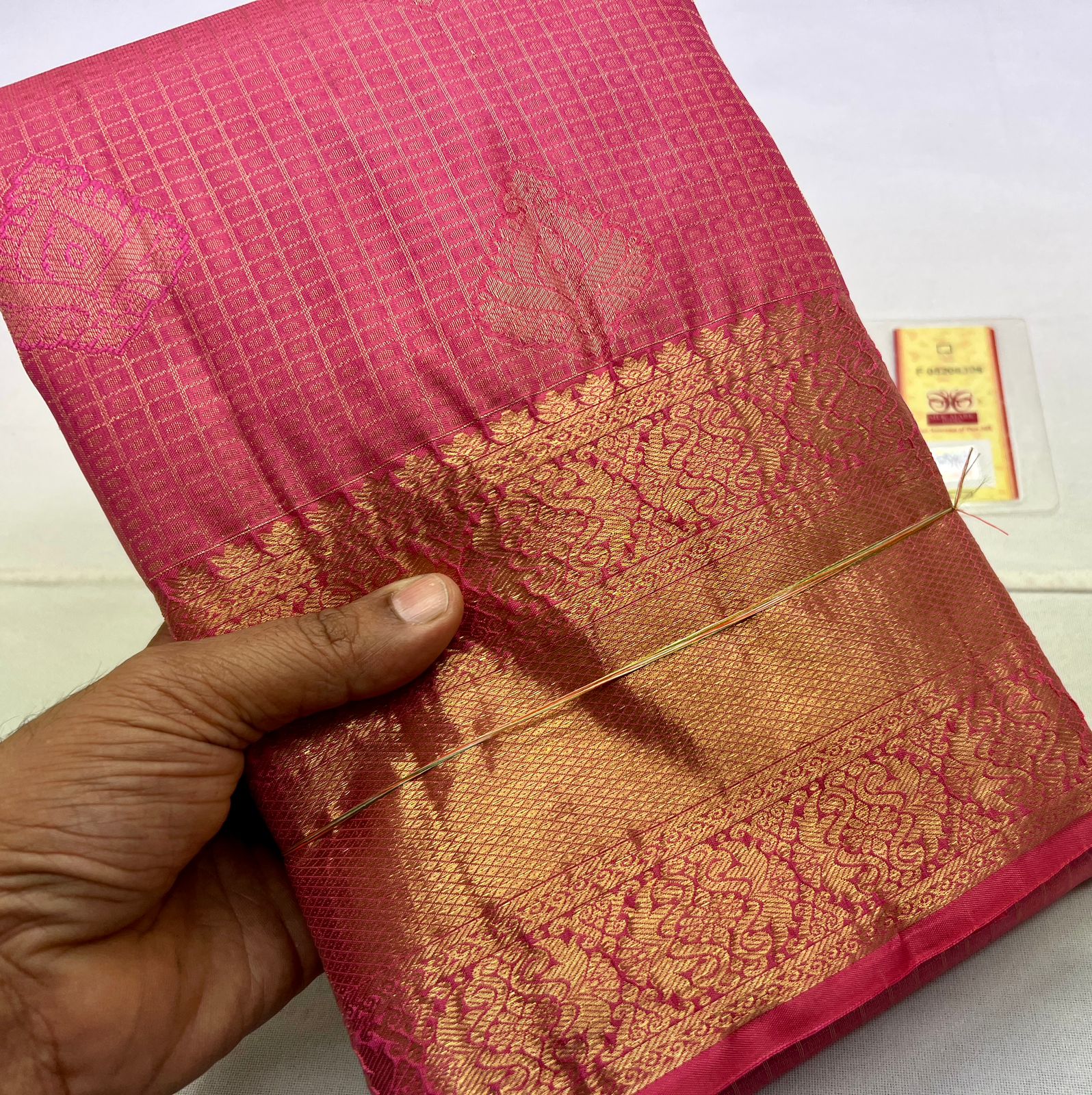 Traditional Kanjivaram Soft Lichi Silk Saree